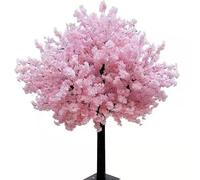 LYJIANGXIN Realistic Cherry Tree, Pink Artificial Cherrys Blossom Trees, Realistic Cherry Tree for Indoor Outdoor Garden Wedding & Home Christmas Decor