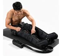 LYJIANGXIN Rechargeable Compression Boots for Legs, Professional 6 Air Chamber Pressotherapy Machine, Lymphatic Drainage Massager with Adjustable Pressure for Recovery, Relaxation and Fitness