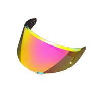 LYJXD Motorcycle Helmet Visor for AGV K3 DOT E2206, UV Anti-Fog Motorcycle Helmet Visor Lens Windproof Motorbike Helmet Face Shield,normal-L Revo Pink Gold