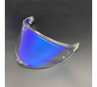 LYJXD Motorcycle Helmet Visor for AGV K6 / K6S, UV Anti-Fog Motorcycle Helmet Visor Lens Windproof Motorbike Helmet Face Shield,normal-Erevoclearblue