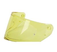 LYJXD Motorcycle Helmet Visor for LS2 FF320 / FF328 / FF353 / FF800, UV Anti-Fog Motorcycle Helmet Visor Lens Windproof Motorbike Helmet Face Shield,normal-C Yellow