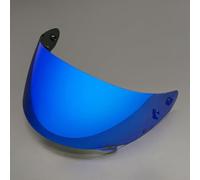 LYJXD Motorcycle Helmet Visor for LS2 FF352 FF802 Rookie FLA, UV Anti-Fog Motorcycle Helmet Visor Lens Windproof Motorbike Helmet Face Shield,normal-N 6-tooth Tea Blue