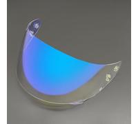 LYJXD Motorcycle Helmet Visor for LS2 FF352 FF802 Rookie FLA, UV Anti-Fog Motorcycle Helmet Visor Lens Windproof Motorbike Helmet Face Shield,normal-P 6-tooth Aurora Blue