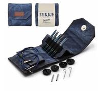 Lykke BL-35IC-SET-FSC Blush Fuschia Interchangeable Circular Birchwood Knitting Needle Set - 3.5"