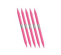 Lykke Knitting Needles, Blush 15cm (6”) Double Pointed Needles, Knitting Needles (2.25mm/US 1)