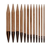 Lykke Needle Tips Driftwood, Interchangeable Umber 3 US, 3.5\
