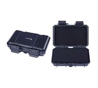 Lykus HC-1510 Mini Hard Case Dry Box with Foam Insert, Interior Size 15x8.5x3.8 cm, IP66 Splash-Proof