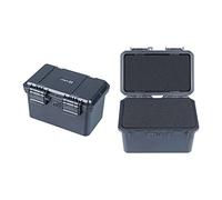 Lykus HC-1530 Mini Hard Case Dry Box with Foam Insert, Interior Size 14.9x8.5x9.4 cm, IP66 Splash-Proof, Suitable for Cellphones, Tools, Small Devices and More