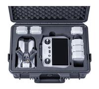Lykus Titan MM510 Waterproof Hard Case for DJI Mini 5 Pro and RC2/RC-N3, Support 7 batteries and RC lanyard [CASE ONLY]