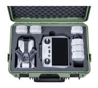 Lykus Titan MM510 Waterproof Hard Case for DJI Mini 5 Pro and RC2/RC-N3, Support up to 7 batteries, Green [CASE ONLY]