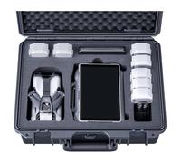 Lykus Titan MM520 Waterproof Hard Case for DJI Mini 5 Pro and DJI RC Pro 2, Support up to 8 Batteries and RC Lanyard [CASE ONLY]
