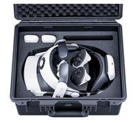 Lykus Titan OQ220 Waterproof Hard Case, Works with Quest 3S/Quest 3 and BOBOVR S3 Pro/M3 Pro/Kiwi Design H4 Halo Head Strap with Battery, Better Protection [CASE ONLY]