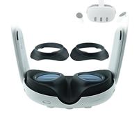 LYL Glasses Spacer Protector for Meta Quest 3, Anti-Scratch Ring, Black, Compatible with Quest 3 Headset, Oculus Integration, White