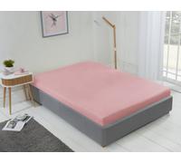 Lyla Fitted Sheet in Blush Pink - TJ Hughes