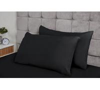 Emma Barclay Lyla Pillowcase Pair in Black