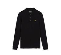 Lyle and Scott Long Sleeve Polo T-shirt Jet Black XXL ONLY