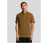 Lyle And Scott Men's Cotton Polo Shirt - Brown