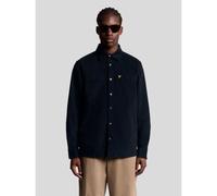 Lyle and Scott Mens Dark Navy Corduroy Shirt