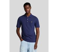 Lyle and Scott Mens Deep Indigo Plain Polo Shirt