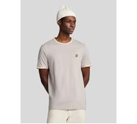 Lyle & Scott Men's Half Tipped T-Shirt, Grey