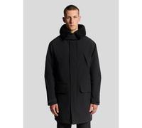 Lyle and Scott Mens Jet Black Cold Weather Parka