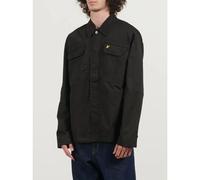 Lyle and Scott Mens Jet Black Multi Pocket Overshirt