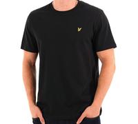 Lyle & Scott T-Shirt Z865 - short sleeve cotton crew tee - Jet Black - Size M