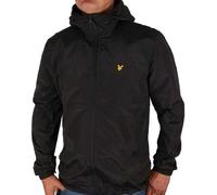 Lyle & Scott Men's Zip Through Hooded Jacket, Jet Black, S