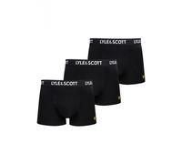 3 Pack Trunks Black/White L