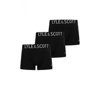 Lyle & Scott 3-Pack Daniel Boxer Briefs, Black - L