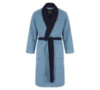 Lyle & Scott Adrian Bathrobe Coronet Blue - Peacoat size XXL | Nightwear Outlet | Men | Blue XXL