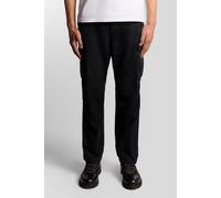 Lyle & Scott Articulated Cargo Trousers Jet Black size W38L32 | Cargo pants Outlet | Men | Black W38L32