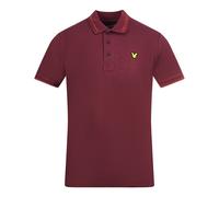 Lyle & Scott Battle Rust Branded Collar Polo Shirt