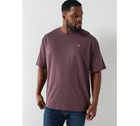 Lyle & Scott Big And Tall Plain T-Shirt- Brown, Brown, Size 4Xl, Men Brown
