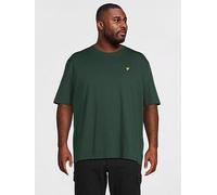 Lyle & Scott Big Tall Plain T-Shirt, Green, Size 2Xl, Men Green