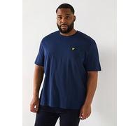 Lyle & Scott Big Tall Plain T-Shirt, Navy, Size 4Xl, Men Navy