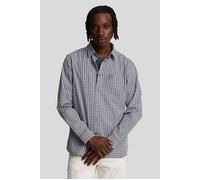 Lyle & Scott Checked Gingham Shirt Argyle Teal/ Mountain Thistle size XS | Casual Shirts Outlet | Men | Cyan XS