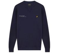 Lyle & Scott Co-Ordinate Print Logo Sweatshirt - Navy Blue - M