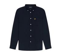 Plain long-sleeved shirt Lyle & Scott Oxford Bleu L