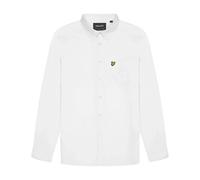 Lyle & Scott Cotton Button Down Oxford Shirt - White