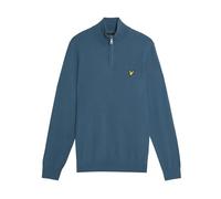 Lyle & Scott Cotton Merino 1/4 Zip Jumper (UK, Alpha, XL, Regular, Regular, Deep Water)