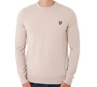 Cotton merino round neck jumper Lyle & Scott Beige 2XL