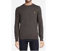 Lyle & Scott Cotton Merino Crew Neck Jumper Gunmetal size XS | Sweaters Outlet | Men | Gray XS