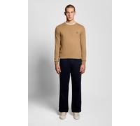 Lyle & Scott Cotton Merino Crew Neck Jumper Tigers Eye size XXL | Sweaters Outlet | Men XXL