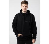 Lyle & Scott - Embroidered Jet Black/White - Hoodie - black - L - 100% Cotton L