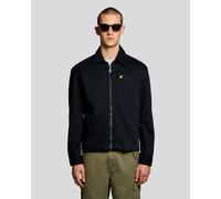 Lyle & Scott Enzyme Wash Mens Zip Overshirt - Z271 Dark Navy - Z271 Dark Navy - L