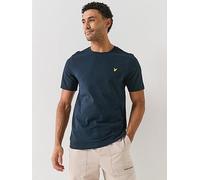 Lyle & Scott SS T-Shirt Z271 Plain Dark Navy Size M