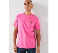 Lyle & Scott SS T-Shirt Y136 Plain Hot Pink Size M