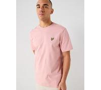 Lyle And Scott Vintage Mens Plain T-Shirt Pink Grapefruit XL