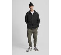 Lyle & Scott Mens Field Jacket in Black Cotton - Size Medium